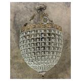 Crystal Cage-Style Chandelier
