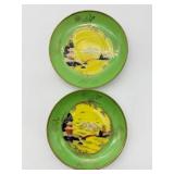 2 Small Japanese Saucers