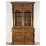 Antique French Bookcase-9456