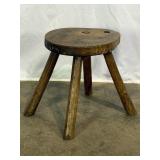 Antique Primitive Stool-9460
