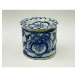 Blue-and-White Ceramic Jar