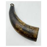 Powder Horn with Brass Base