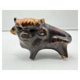 Vintage Drip Glaze Bison