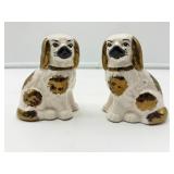 Ceramic Dog Figurines Pair