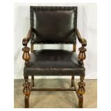 Leather Armchair-9468