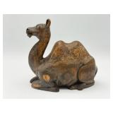 Vintage Carved Wooden Camel