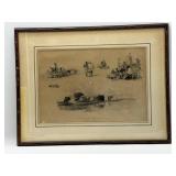 Framed 19th-Century Print-4