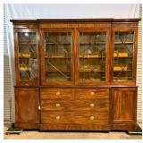 Chippendale Breakfront Bookcase-9551