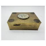 Brass and Wood Decorative Box