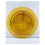 Amber Childrenï¿½s Divided Plate