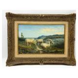Antique Oil Painting-9616