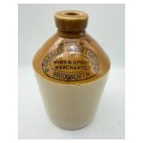 Antique Stoneware Liquor Jug