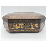19th C. Chinese Export Lacquered Box-10490
