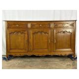 Antique Country French Sideboard-10598