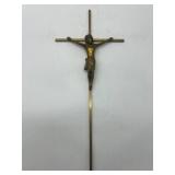 Brass Crucifix Wall Cross