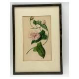Framed Botanical Floral Print Artwork-10411