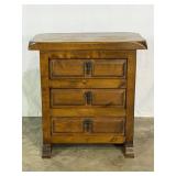 Small Three Drawer Chest-10478