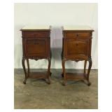 Pr of Antique French Rococo Cupboards-10546