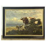 Large Antique Painting-10647