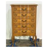 Five-Drawer Oak Chest-10541