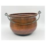 Copper Pot with Iron Swing Handle-10328