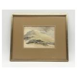 Landscape Watercolor by Grace H. Hastie