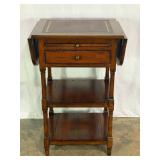 Side Table with Slide & Drawer-10094