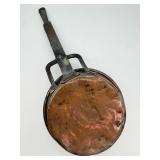 Antique Hand-Forged Copper Saucepan-8528