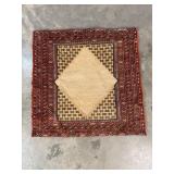 Vintage Handwoven Turkaman Rug-1044