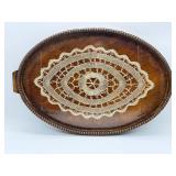 Oval Wood Tray-10271