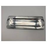 Handled Rectangular Metal Tray