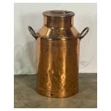 Large Copper Milk Can-10056