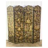 Antique Needlepoint Tapestry Screen-10614