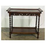Antique Barley Twist Side Table-10027