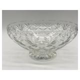 Cut Glass Serving Bowl