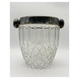 Large Lead Crystal Champagne Bucket