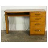 American MCM Johnson Furniture Co. Four Drawer Des