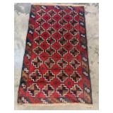 Vintage Handwoven Balouchi Rug-1080