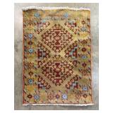 Vintage Handwoven Turkaman Rug-1010