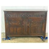 Tudor Oak English Sideboard