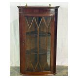 Vintage Hanging Corner Cabinet