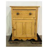 Antique Pine Cupboard-10522