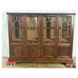 Antique English Bookcase-10520