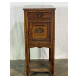 Antique French Marble-Top Cupboard-10626