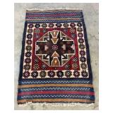 Vintage Handwoven Balouchi Rug-732