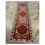Vintage Hand-Knotted Sarab-1221