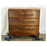 Antique Bow-Front Chest