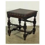 Antique Side Table/Stool-10633