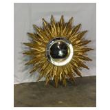Gold Gilt Sunburst Mirror-10513
