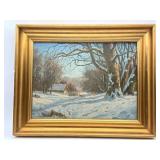 Signed Oil On Canvas-10666